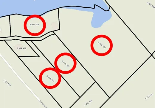 Terrain à vendre -  Rue du Pacifique, Val David, J0T2N0