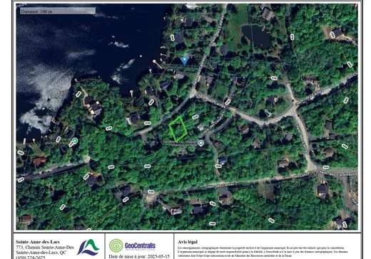 Land for sale -  Ch. des Cèdres, Ste-Anne-Des-Lacs, J0R1B0