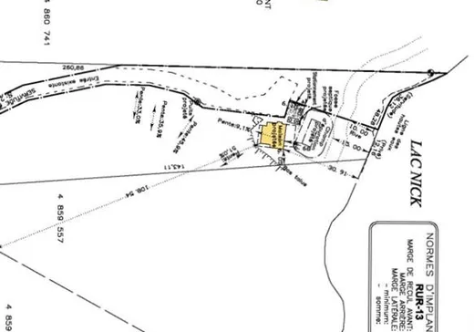 Terrain à vendre -  Ch. Pinard, Bolton-Est, J0E 1G0