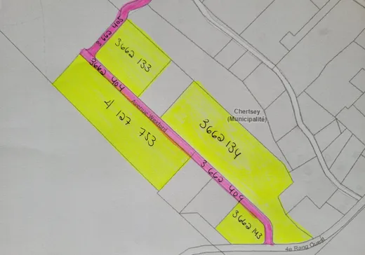 Land for Sale -  Av. Wexford, Chertsey, J0K 3K0