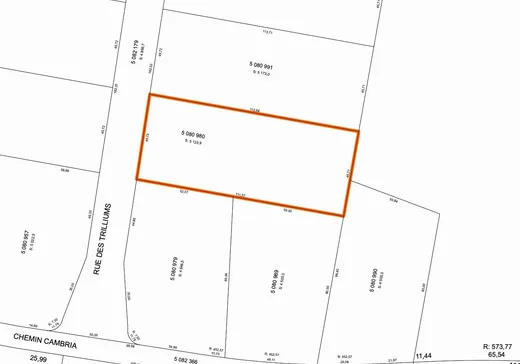 Land for Sale -  Rue des Trilliums, Gore, J0V 1K0