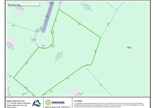 Land for Sale -  Ch. des Orignaux, Ste-Anne-Des-Lacs, J0R 1B0