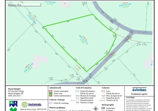 Land for Sale -  Rue du Doral, Morin-Heights, J0R 1H0
