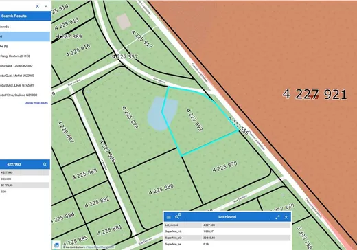 Terrain à vendre - 177 Rue Morin, Magog, J1X 2R8