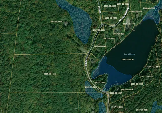 Terrain à vendre -  Rue Bigras, Brownsburg-Chatham, J8G 1A2
