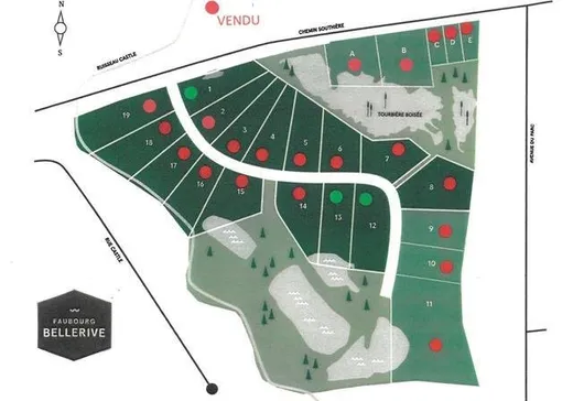 Land for Sale - Allée Beller Allée Bellerive, Magog, J1X 0P1
