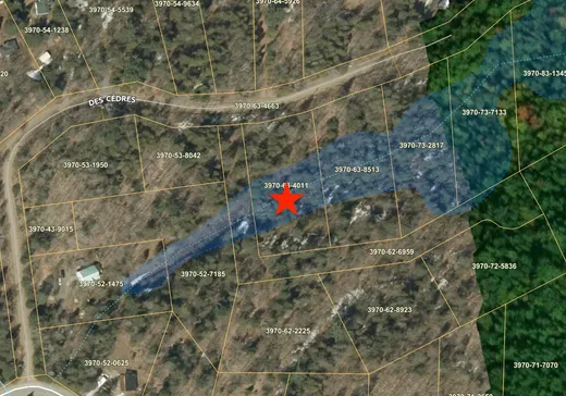 Land for sale -  Ch. des Cèdres, Wentworth, J8H0A9