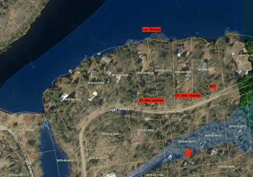 Land for Sale -  Ch. des Cèdres, Wentworth, J8H 0A9