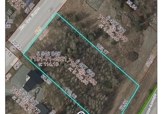 Land for Sale - 25 Rue des Cayes, Notre-Dame-du-Portage, G0L 1Y0