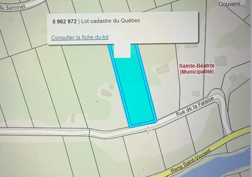 Land for Sale -  Rue de la Falaise, St-Jean-De-Matha, J0K 1Y0
