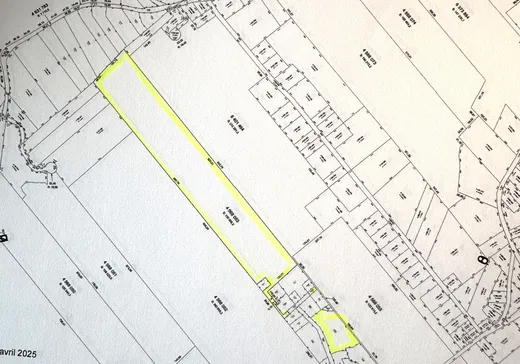 Land for Sale -  4e Rang, Saint-Calixte, J0K 1Z0