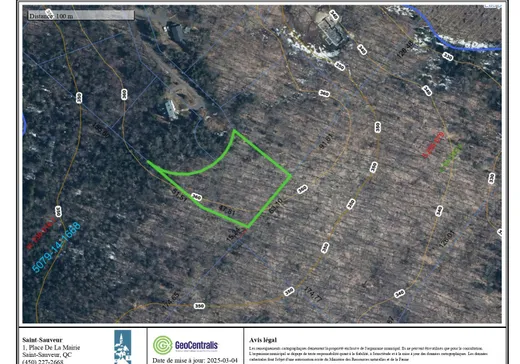 Land for Sale -  Ch. du Sanctuaire, Saint-Sauveur, J0R 1R1