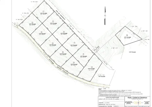Terrain à vendre -  Rue de Chandolin, Val David, J0T 2N0