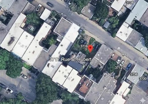 Terrain à vendre - 3711A Rue St-Hubert, Montréal (Plateau-Mont-Royal), H2L 3Z9