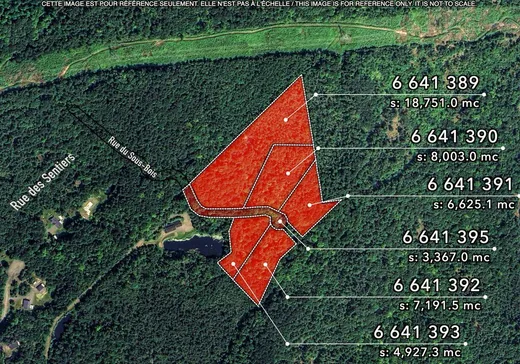 Terrain à vendre -  Rue de l'Harmonie, Sainte-Sophie, J5J 0R6