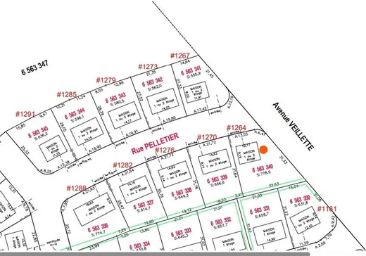 Land for Sale - 1264 Rue Pelletier, Donnacona, G3M 0K8