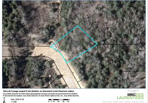 Terrain à vendre -  Rue Amanda-Meunier, Mont-Tremblant, J0T 1H0