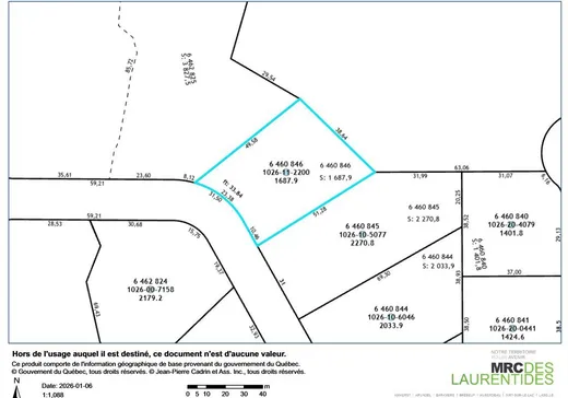 Terrain à vendre -  Rue Amanda-Meunier, Mont-Tremblant, J0T 1H0