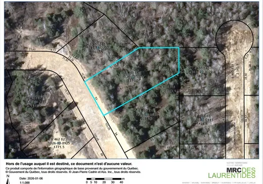 Terrain à vendre -  Rue Amanda-Meunier, Mont-Tremblant, J0T 1H0