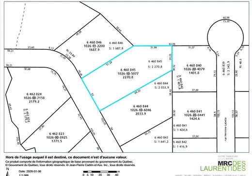 Terrain à vendre -  Rue Amanda-Meunier, Mont-Tremblant, J0T 1H0