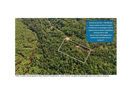 Terrain à vendre - 112 Ch. de la Vallée, Lac-Beauport, G3B 1B7