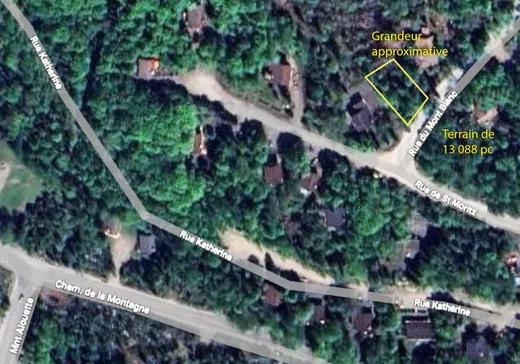 Terrain à vendre -  Rue du Mont-Blanc, Sainte-Agathe-des-Monts, J8C 0T9