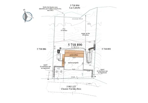 Terrain à vendre -  Ch. du Val-des-Bois, St-Adolphe d'Howard, J0T 2B0