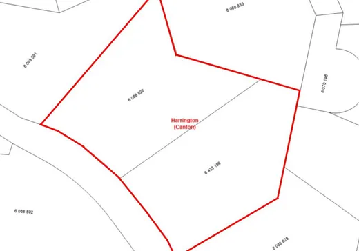 Land for Sale -  Ch. du Gros-Rocher, Harrington, J8G 2T3