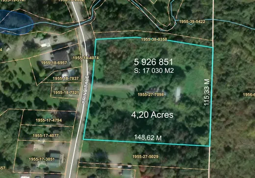 Terrain à vendre - 120Z Rue Principale, Grenville, J0V 1J0