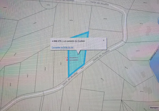 Land for Sale -  Ch. des Alouettes, Lake Superior, J0T 1J0