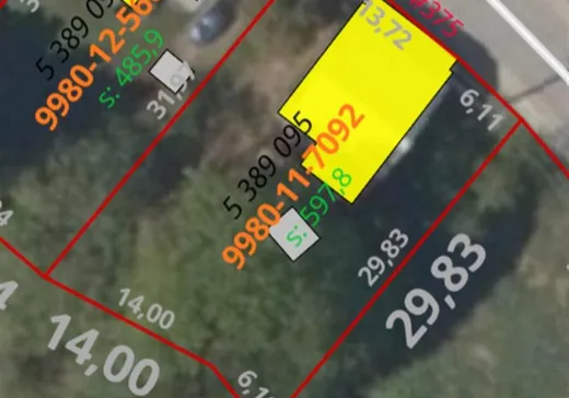 Terrain à vendre - 375 Rue St-Paul, St-Ubalde, G0A4L0