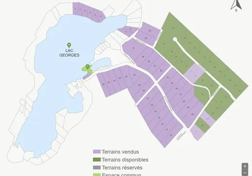 Terrain à vendre - 51 Route du Lac-Georges, Notre-Dame-de-Montauban, G0X 1W0