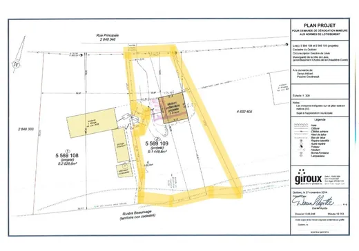 Land for sale - 3520 Route des Rivières, Les Chutes-de-la-Chaudière-Ouest, G6J0B9