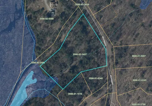 Land for Sale -  Ch. de la Montagne, Brownsburg-Chatham, J8G 2B2