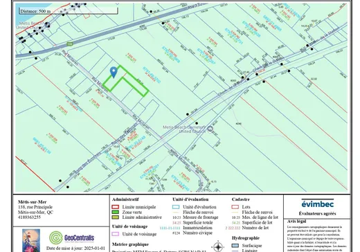 Land for Sale -  Route McLaren, Métis-sur-Mer, G0J 1S0