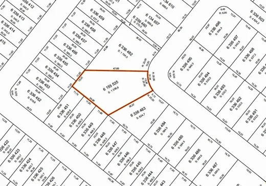 Terrain à vendre - 850 Rue Du Merlot, Drummondville, J2B 6X3