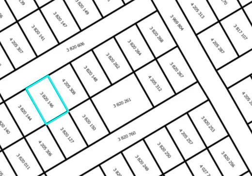 Land for Sale -  Rue Poissant, Salaberry-de-Valleyfield, J6T 6J7