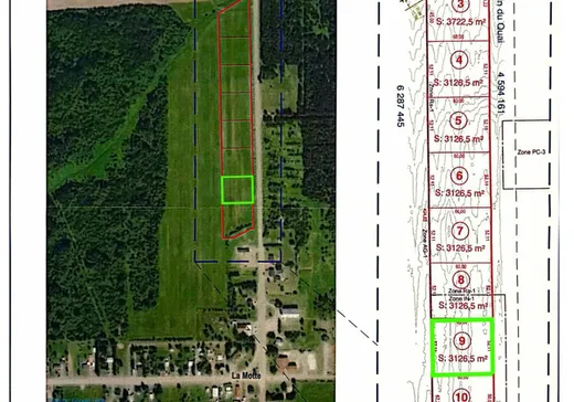 Terrain à vendre - 9 Ch. du Quai, La Motte, J0Y 1T0