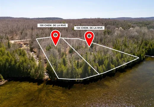 Terrain à vendre - 130 Ch. de la Rive, Hull, J0X 2C0