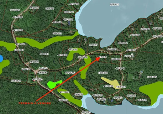 Land for Sale -  Ch. Neill, Wentworth, J8H 0E7