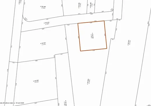 Terrain à vendre - 250 Av. du Parc, Waterloo, J0E2N0