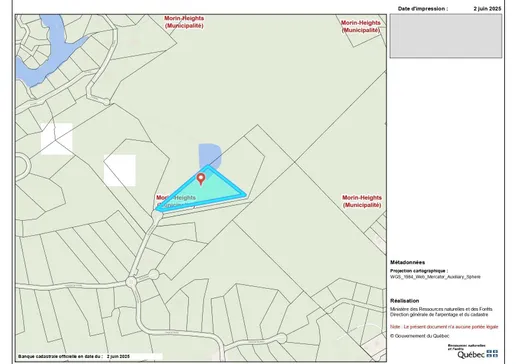Land for Sale -  Rue de la Réserve, Morin-Heights, J0R 1H0