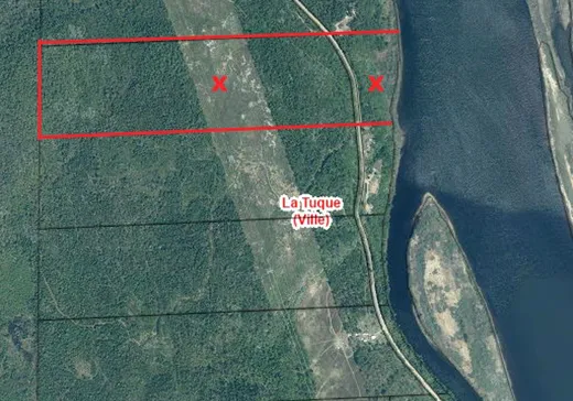 Land for Sale - 1 Rue Bourassa, La Tuque, G9X 0A2