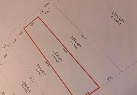 Land for Sale -  Côte St-Georges, Mascouche, J7K 2N5