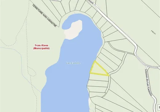 Land for Sale - 100 Ch. du Lac-Cadotte, Trois-Rivières, G9H 2N8