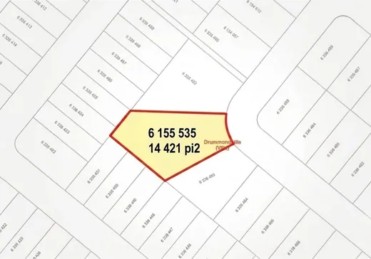 Terrain à vendre - 850 Rue Du Merlot, Drummondville, J2B 6X3