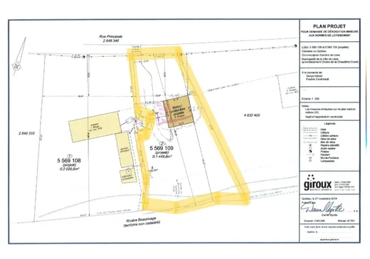 Land for Sale - 3520 Route des Rivières, Les Chutes-de-la-Chaudière-Ouest, G6J 0B9