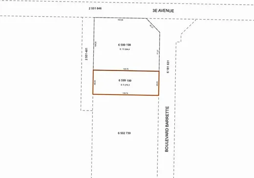Land for Sale -  Boul. Barrette, Val-d'Or, J9P 7B1