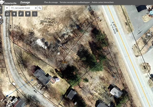 Land for Sale - 111 Rue Laurier O., Saint-Christophe-D'Arthabaska, G6S 0H2