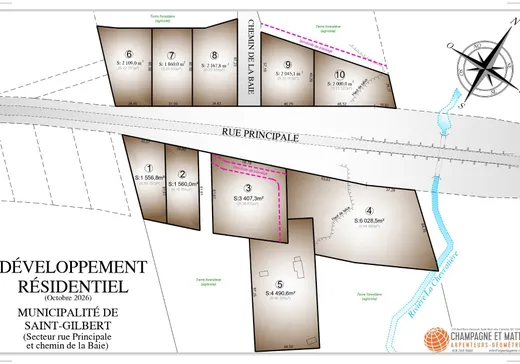 Terrain à vendre - 867 Rue Principale, Ville de Québec, G0A 3T0